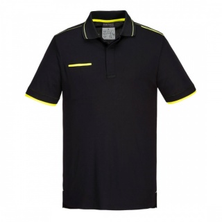 Portwest T722 - WX3 Eco Polo Shirt Active Fit with Contrast Piping 210g